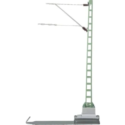 Afbeelding van Märklin 74101 H0 Bovenleidingmast C rails (met ballastbed), K (zonder ballastbed) 5 stuk(s)