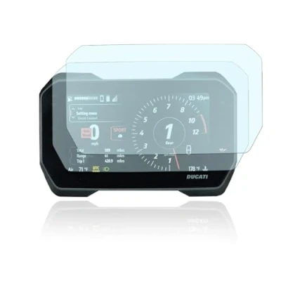 Afbeelding van 2 x snelheidsmeter beschermfolie geschikt voor Ducati Multistrada V4S 2021 antireflex