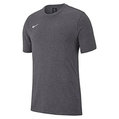 Afbeelding van Nike Jungen Y Tee TM CLUB19 SS T shirt, Charcoal Heathr/Charcoal Heathr/(wit), XS
