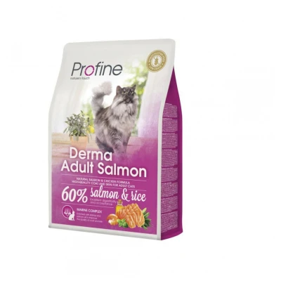 Afbeelding van Profine Derma Adult Zalm&amp;Rijst Kattenvoer 10 kg