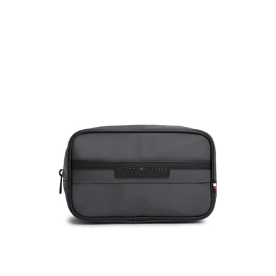 Afbeelding van Tommy Hilfiger Heren TH REPREVE WASHBAG AM0AM13525 Washbag, Grijs (Donkergrijs), OS, One Size