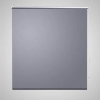 Afbeelding van Rolgordijn verduisterend 120x175 cm grijs