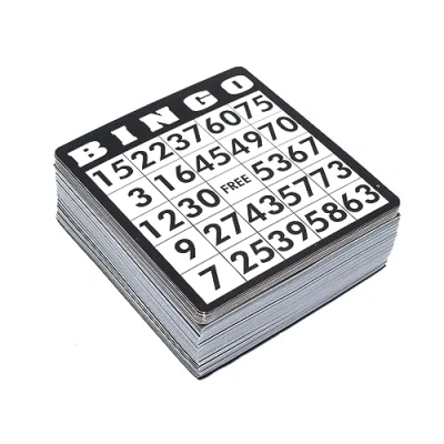 Afbeelding van Kyto bingo Kaartenset, 500 stuks, verschillende kaarten, grote set van kaarten papier, extra voor traditionele bingo, siel spelavonden, vrienden, familie, kinderen,