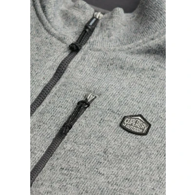 Afbeelding van Storm Fleecetrui met Halve Rits Grey Grootte: S