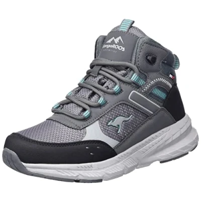 Afbeelding van KangaROOS Unisex K UO Take Mid RTX Wandelschoen, Steel Grey/dk Ocean, 42 EU