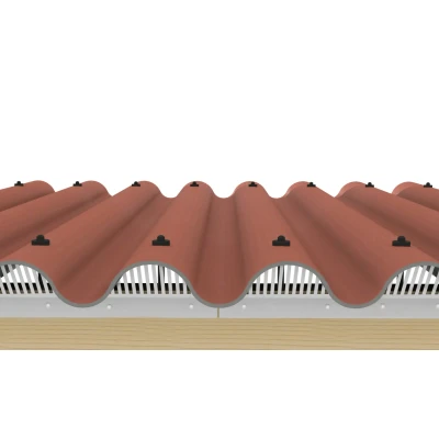 Afbeelding van Agradi Ventistrip XL75 RVS Vogelschroot 10 stuks