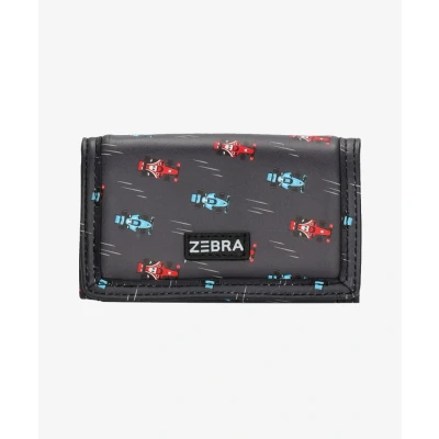 Afbeelding van Zebra Portemonnee Raceauto zwart Maat OS