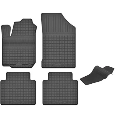 Afbeelding van KO RUBBERMAT rubberen matten met tunnel geschikt voor Hyundai Tucson I (2004 2009) ideaal aangepast 5 delig een set