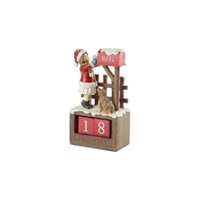 Afbeelding van Villeroy &amp; Boch Winter collage accessoires kalendermeisjes, kleurrijk, 12,5 x 8 22,5 cm
