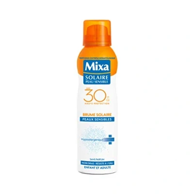 Afbeelding van Mixa Solaire Sensitive Zonnebrandspray SPF 30 200 ml