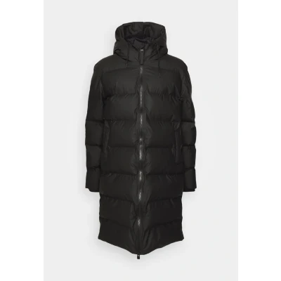 Afbeelding van Jas Rains Unisex Alta Long Puffer Jacket W3T4 Black S