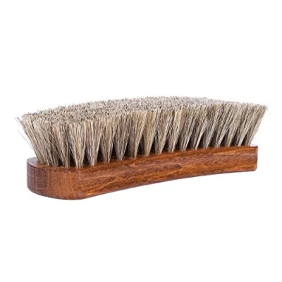 Afbeelding van Kaps premium kwaliteit schoenborstel Lux, natuurlijk paardenhaar, glans polijstmiddel (15cm lentgh)