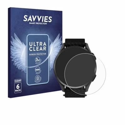 Afbeelding van Savvies (6 Stuks) Schermbeschermer voor Garmin Approach S50 Screen Protector Ultra Transparant