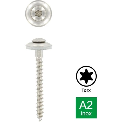 Afbeelding van Spenglerschroef 4,5 x 40 mm Art. 9087 RVS A2 TX20 (200 stuks)
