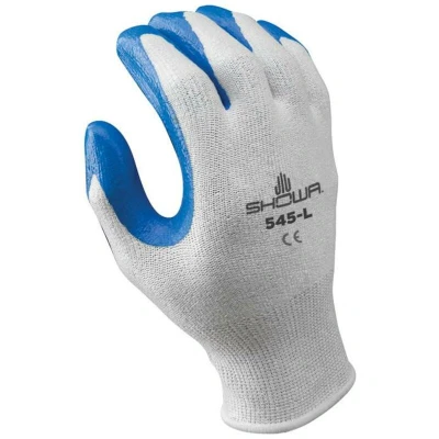 Afbeelding van SHOWA 545 handschoenen grijs/blauw 9/XL
