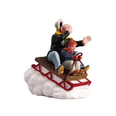 Afbeelding van Sledding with gramps LEMAX