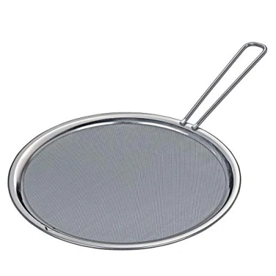 Afbeelding van Küchenprofi Spatscherm zeef 808052833, roestvrij staal, 33 cm, zilver