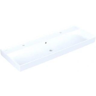 Afbeelding van Villeroy &amp; Boch Collaro dubbele meubelwastafel stone white ceramic+