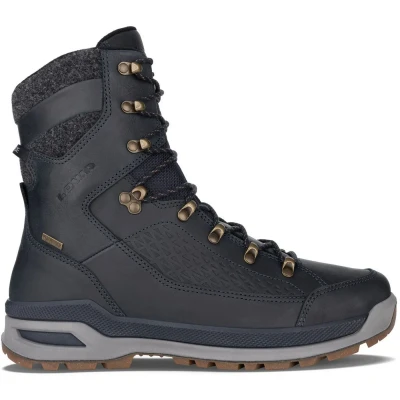Afbeelding van Lowa Renegade EVO ICE GORE TEX Snowboots, Heren, Maat: 46.5, Navy/dark grey Leer en textiel