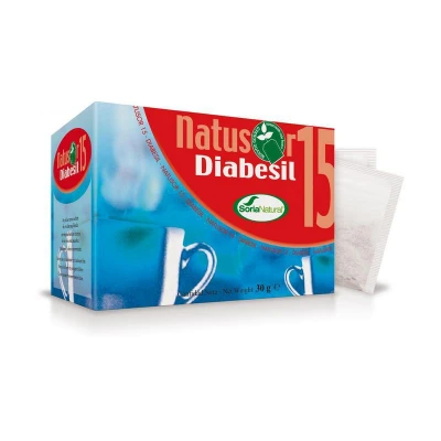 Afbeelding van Soria Natural Kruidenthee Diabesil Nr15 Zakjes
