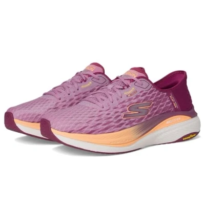 Afbeelding van Skechers Dames Max Cushioning Propulsion Sneaker, Rood, 40 EU