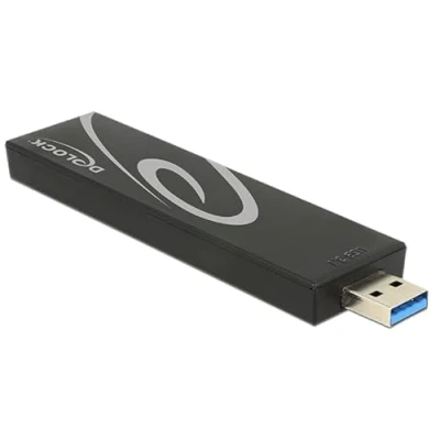 Afbeelding van M.2 SSD naar USB A behuizing Delock