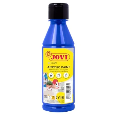 Afbeelding van Jovi Acrylverf Decor 250 Ml Junior Acryl Donkerblauw