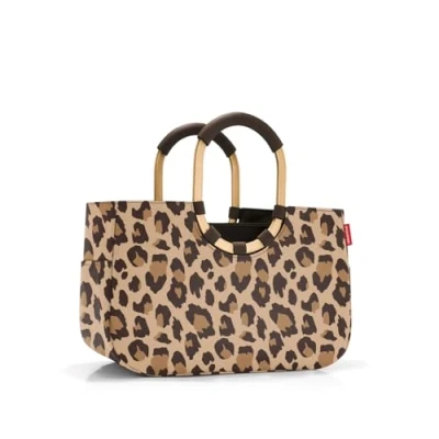 Afbeelding van REISENTHEL Loopshopper m robuuste tas met praktische vakken van gerecyclede PET flessen, elegantie bij het winkelen, inclusief leuke functionaliteit!, Leo Macchiato,