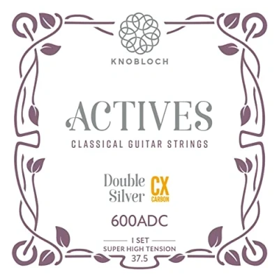 Afbeelding van Knobloch Strings 600 ADC CX Carbon Actives Double Silver (Super High) Klassieke gitaarsnaren