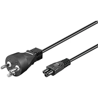 Afbeelding van Microconnect PE120810 electriciteitssnoer Zwart 1 m Netstekker type K C5 stekker