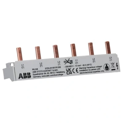 Afbeelding van ABB 2CDL231001R1006 Faserail Aantal rijen 3 polig 10 mm² 1 stuk(s)