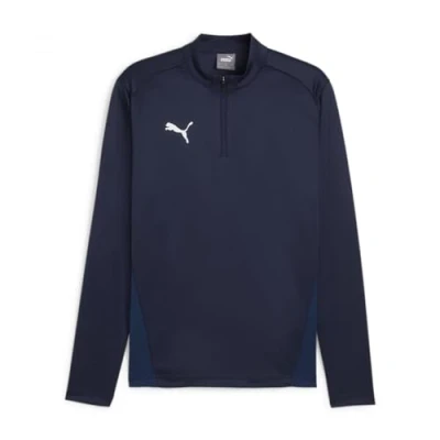 Afbeelding van Puma Sweater, Heren, Maat: Medium, Dunkelblauweissblau