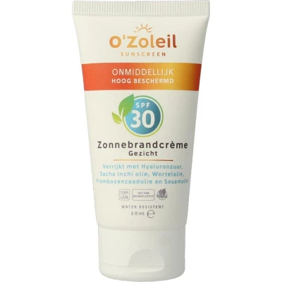 Afbeelding van 2x O&#039;Zoleil Zonnecreme Gezicht SPF 30 50 ml