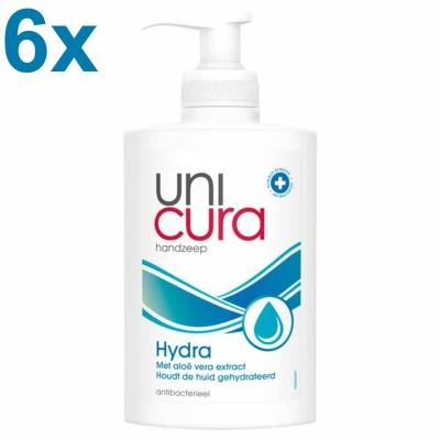 Afbeelding van 6x Unicura Vloeibare Zeep Hydra 250ml