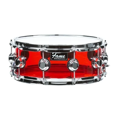 Afbeelding van Fame Crystallica Snare 14&quot;x5,5&quot; Red Acryl drum
