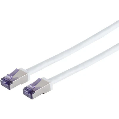 Afbeelding van Lanview LVN CAT6A FLEX 25CMWH, 0,25 m, Cat6a, S/FTP (S STP), RJ 45, Blanc