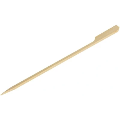 Afbeelding van Fiesta Green biologisch afbreekbare bamboeprikkers peddelvorm 15cm