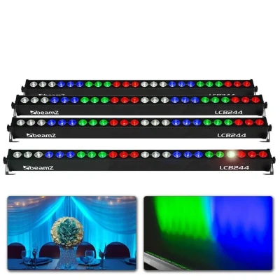 Afbeelding van BeamZ LCB244 voordeelpakket van 4 LED bars