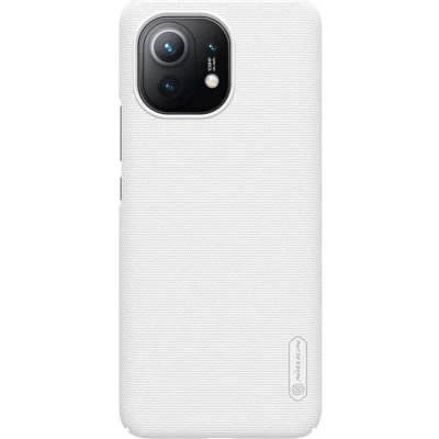 Afbeelding van Nillkin Xiaomi Mi 11 Pro Hoesje Super Frosted Shield Back Cover Wit