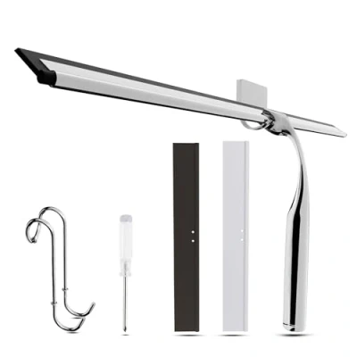 Afbeelding van Wunset Superieure Douchewisser selectie: Met roestvrijstalen trekkers, siliconen en rubber, waterschrapers, badkameraccessoires, douchecabines (40 cm, zilver)