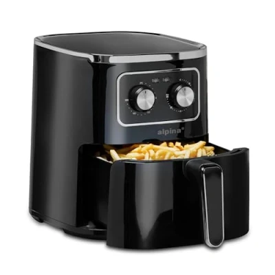 Afbeelding van alpina Airfryer XXL Hetelucht Friteuse 4.5L 80 tot 200C 1400W