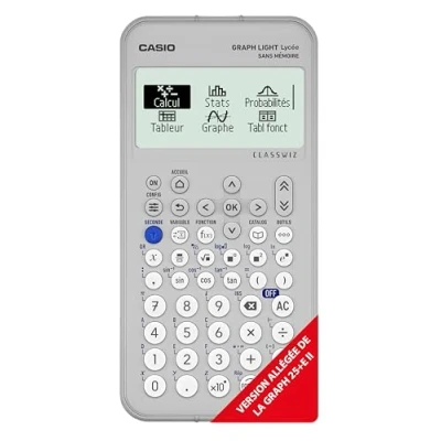 Afbeelding van Wetenschappelijke rekenmachine Casio Graph Light Grijs