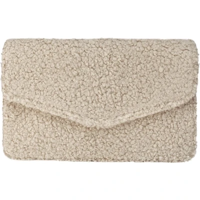 Afbeelding van Handtas teddy taupe afneembare bag strap schoudertas dames