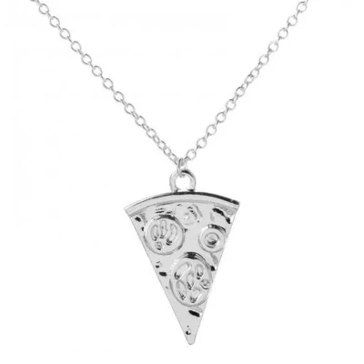 Afbeelding van Pizzapunt BFF ketting 2.0 Zilver