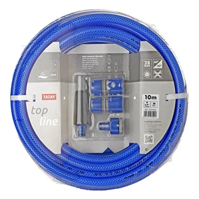 Afbeelding van Tatay 9935005 bewateringsbatterij, 10 m, 5/8 inch, kunststof, blauw, 35 x 8,5 cm