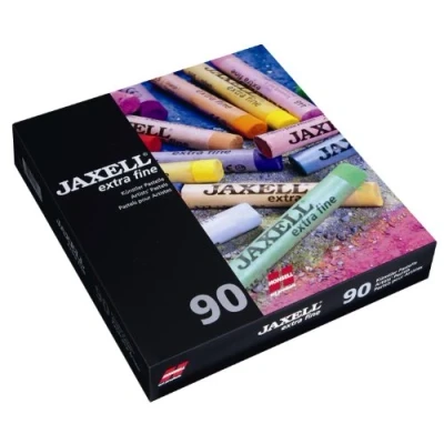 Afbeelding van Honsell Jaxell 46090 kunstenaarspastelkleuren, extra dun, in kartonnen etui, zachte kleuren, hoogglans, voor kunstenaars, hobbyschilders, scholen, kunstlessen en opleidingen