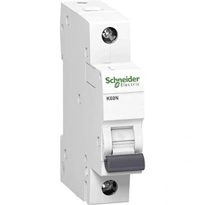 Afbeelding van Schneider A9K02125 stroomonderbreker K60N 1P, 25A, C karakteristiek, 6 kA