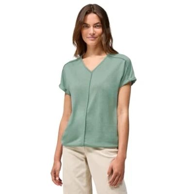Afbeelding van Cecil MIT DEKONÄHTEN Blouse, Dames, Maat: Small, Grün