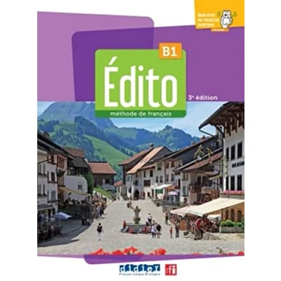 Afbeelding van Édito B1, 3e édition. Méthode de français. Livre l&#039;élève: l&#039;élève