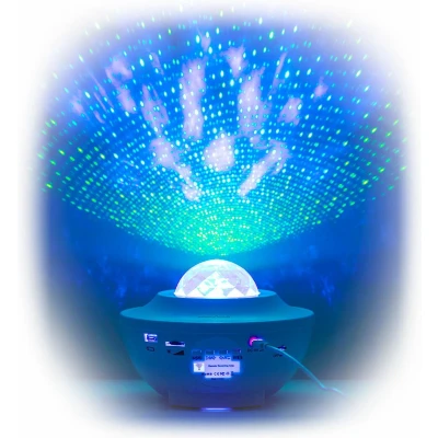 Afbeelding van Innovagoods Sterrenprojector met Ledverlichting, Laser en Luidspreker Sedlay